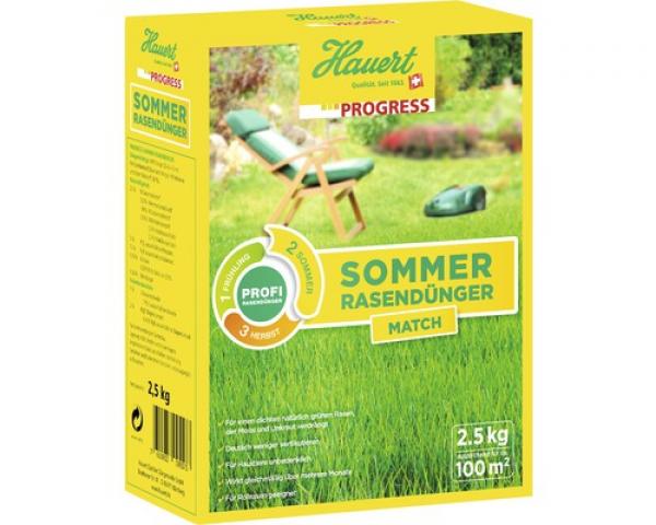 Hauert Progress Sommer Rasendünger 2,5 kg
