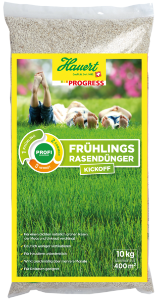 Hauert Progress Frühlings Rasendünger 5 kg